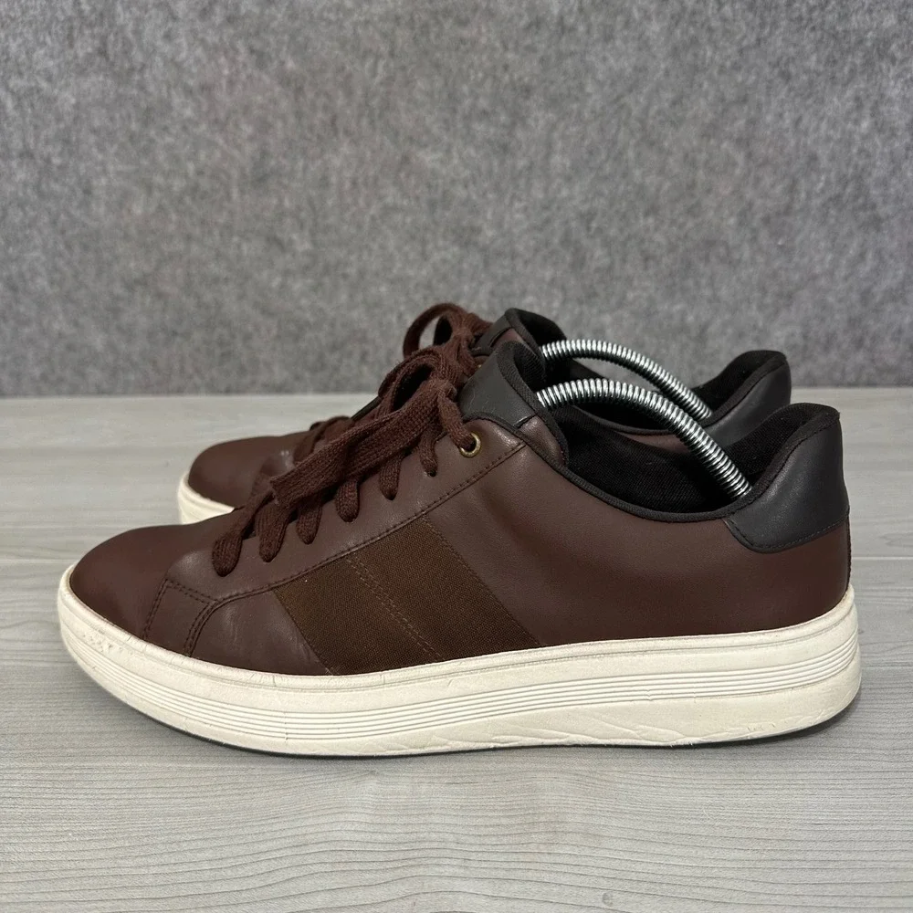 Cole Haan Grand Crosscourt Premier Mens Size 11 Brown Leather Sneakers‎ C35831